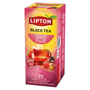 Boite de 25 sachets thé noir Fruits Rouges - LIPTON Feel Good