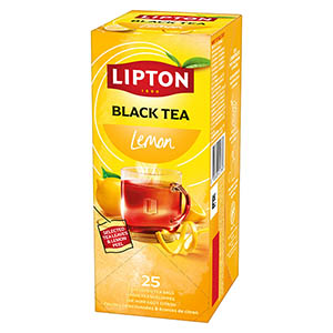 Boite de 25 sachets thé noir citron - LIPTON