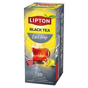 Boite de 25 sachets thé noir Earl Grey - LIPTON