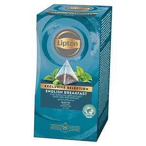 Boite de 25 sachets de thé noir English Breakfast - LIPTON Exclusive Selection