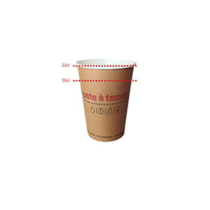 Gobelet carton JAT - 30/35cl x50