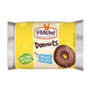 Doonuts nappés chocolat - ST MICHEL - x50