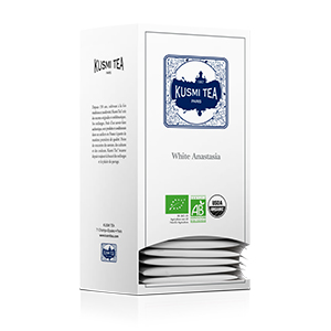 25 thés blancs Anastasia bio - KUSMI TEA