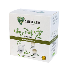 Boite de 15 infusions verveine bio - DESTINATION