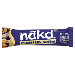 Barres de fruits myrtilles - NAKD - 18 unités