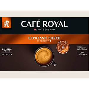 50 capsules Espresso Forte bio - CAFE ROYAL