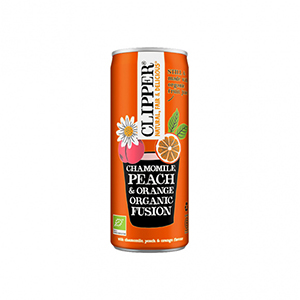 Infusion glacée camomille pêche orange - CLIPPER - 25cl x12