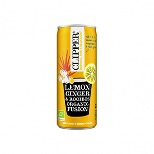 Infusion glacée citron gingembre Rooibos - CLIPPER - 25cl x12