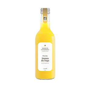 Pur jus d'ananas bio - MAISON VITAMONT - 25clx12