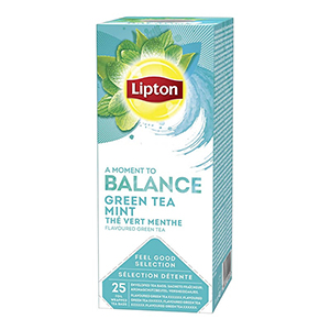 Boite de 25 sachets thé vert menthe - LIPTON Feel Good Selection