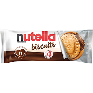 Biscuit chocolat - NUTELLA - sachet de 3 x 28