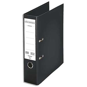 Lot de 10 classeurs noir - ESSELTE